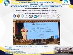 Dr. Syafrudin, Sp.OT (K), Spesialis Bedah Tulang Belakang Indonesia, tampil sebagai pembicara dalam "4th World Congress On Miss & Endoscopic Spine Surgery".