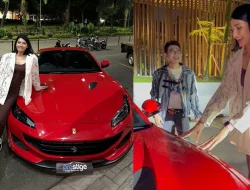 foto saat dr. Richard Lee. memberikan penghargaan berupa mobil ferari pada dr. Sherren Dhillon