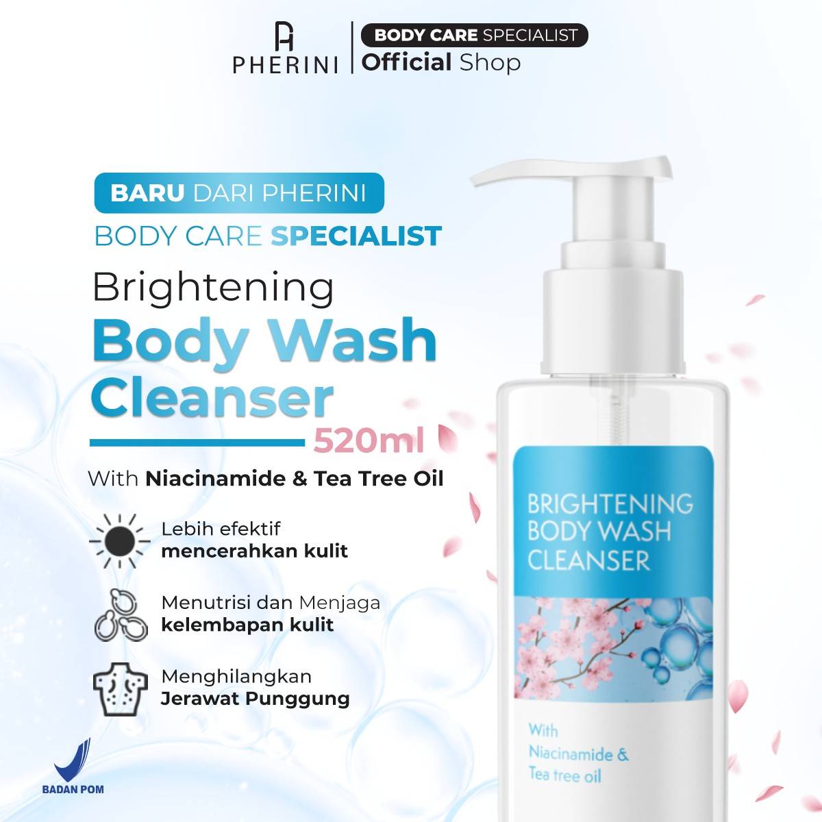 Brightening Body Wash Cleanser